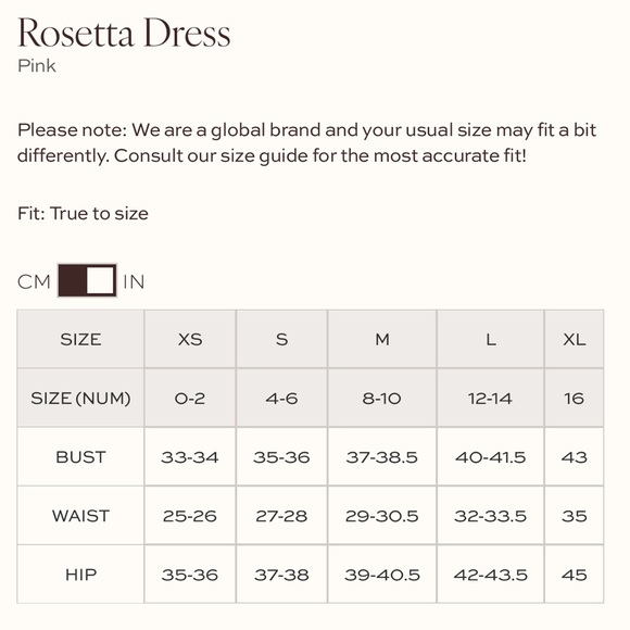 Petal & Pup Rosetta Strapless Pink Maxi Dress US 14 Linen Blend NWT - Picture 9 of 10